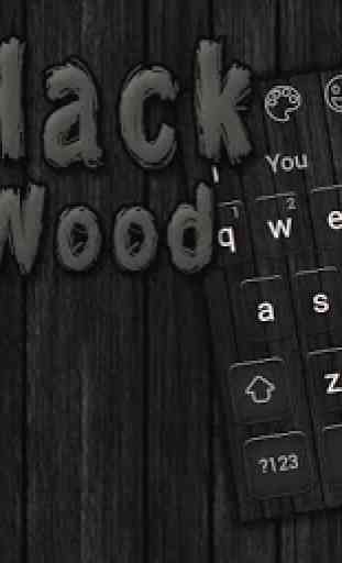 Cool Black Wood Theme 1