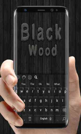 Cool Black Wood Theme 2