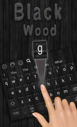 Cool Black Wood Theme 4