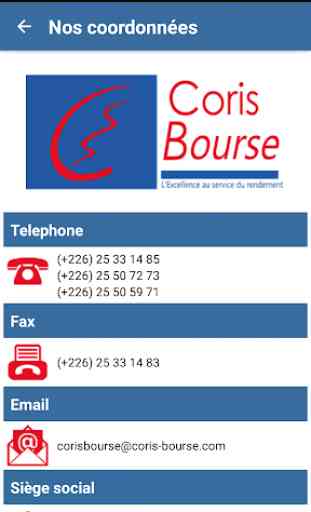Coris Bourse 1