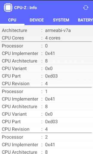 CPU-Z : Info 1