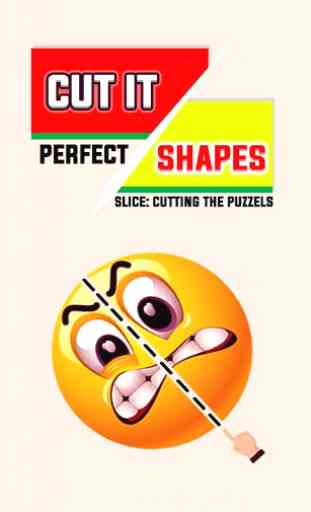 Cut It Shapes Perfect Slice: Cutting The Puzzles 1