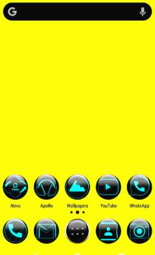 Cyan Glass Orb Icon Pack ✨Free✨ 1