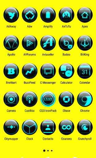 Cyan Glass Orb Icon Pack ✨Free✨ 2