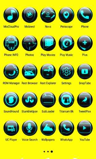 Cyan Glass Orb Icon Pack ✨Free✨ 4