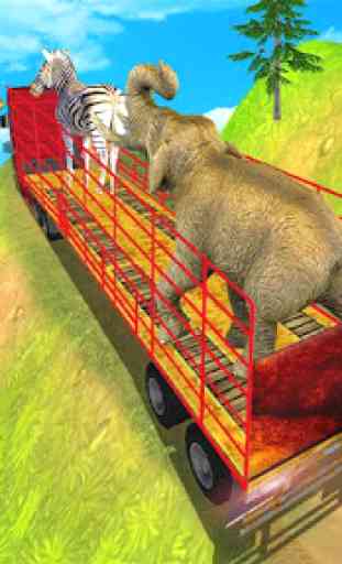 de camion de transport d'animaux zoo 1