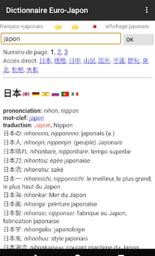 Dictionnaire Euro-Japon 2