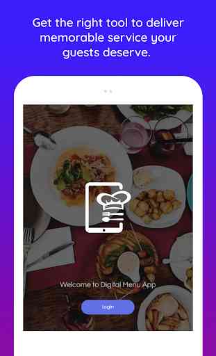Digital Menu for Restaurants 1