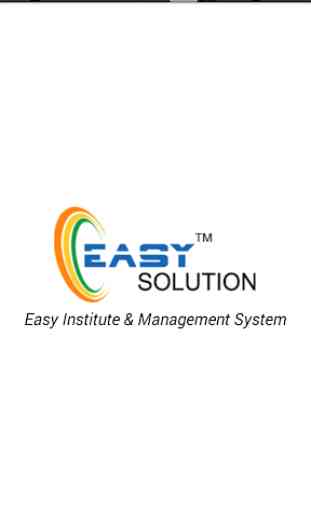 EASY INSTITUTE  - ERP for Educational Institutions 1