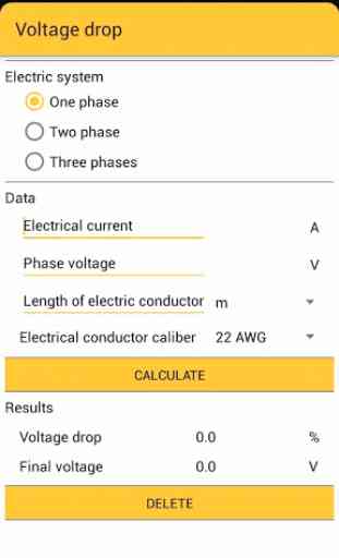 ElectricCal Pro (AC electrical calculations) 4