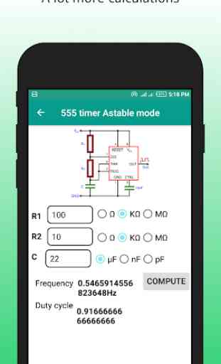 Electronic Components & Circuit calculator 4