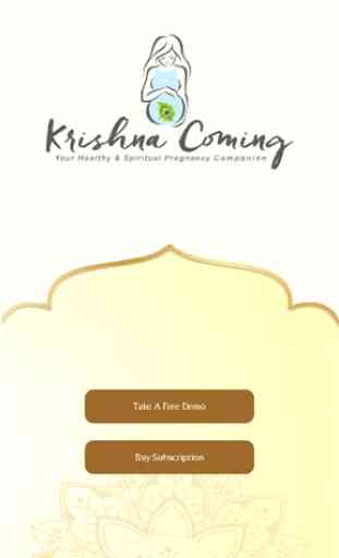 GARBHSANSKAR: KRISHNA COMING | Pregnancy app 1