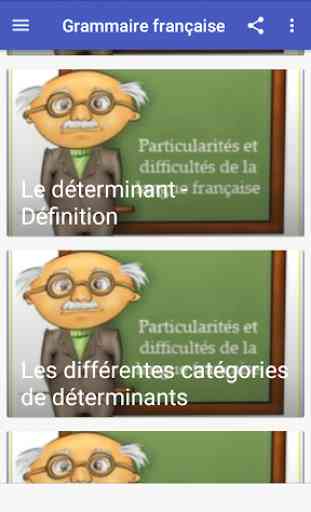 Grammaire française 4