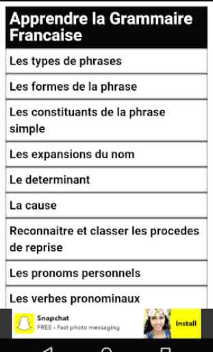 Grammaire Francaise | French Grammar 1