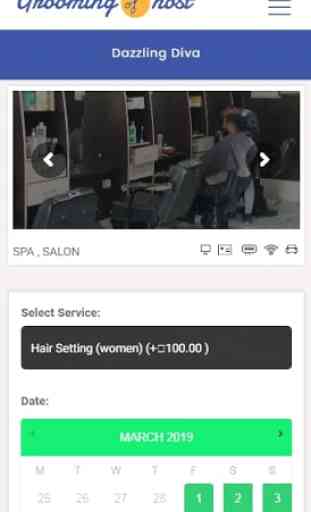 Grooming host -Online salon & Spa booking 3