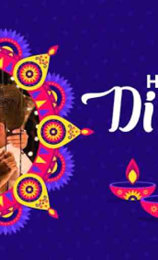 Happy Deepavali Photo Frame - Diwali photo editor 1