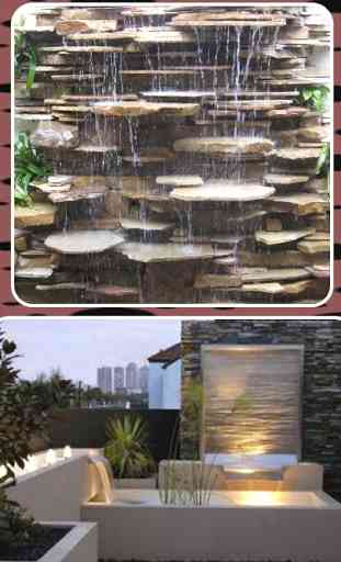Idées de fontaines d'eau de jardin en plein air 2
