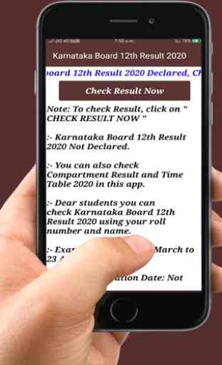 Karnataka Board 12th Result 2020 3