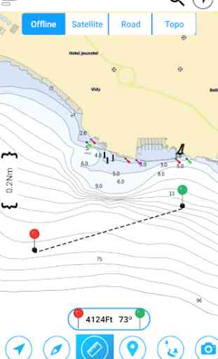 Lac Léman GPS Cartes Nautiques 1