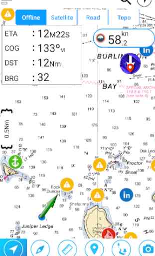 Lac Léman GPS Cartes Nautiques 3