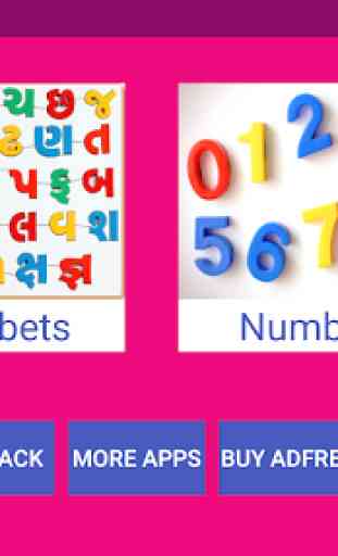 Learn Gujarati Alphabets and Numbers 1