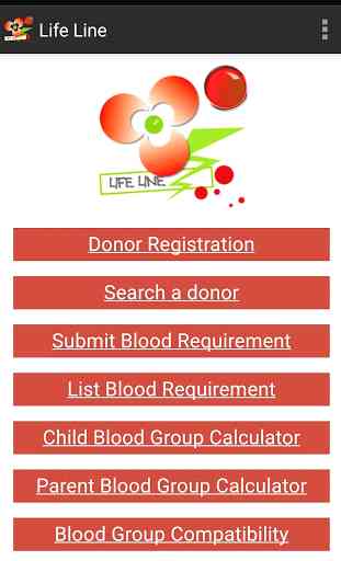 Life Line - The Digital Blood Donor Community 1