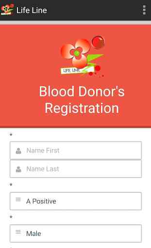 Life Line - The Digital Blood Donor Community 3