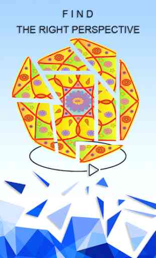 Mandala 3D Poly sphere 3