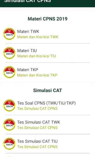 Materi & Simulasi CAT CPNS Lengkap 2