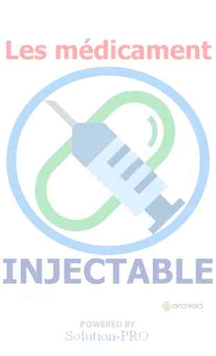 Medicaments injectables 1