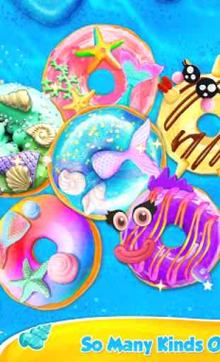 Mermaid Donut Maker - Princess Bakery 2