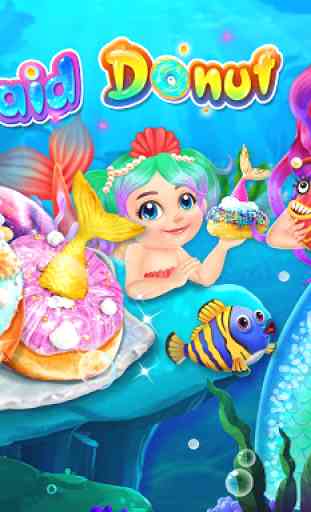 Mermaid Donut Maker - Princess Bakery 4