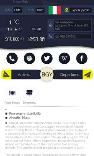 Orio al Serio Airport (BGY) Info + Flight Tracker 1