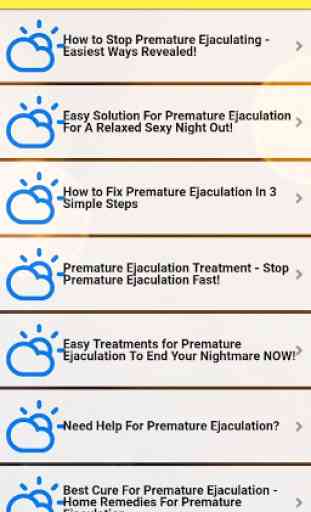 Premature Ejakulation : Tips And Treatment 4