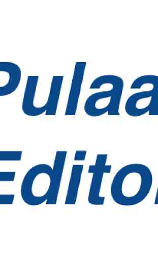 Pulaar Editor 1