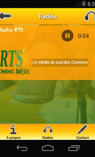 Radio RTS Comores 3