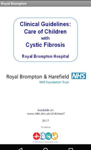 RBH Paediatric CF Guide 1