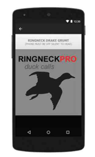 Ringneck Duck Calls -BLUETOOTH 3