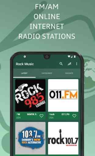 Rock Music AM FM Online Radio Stations 1