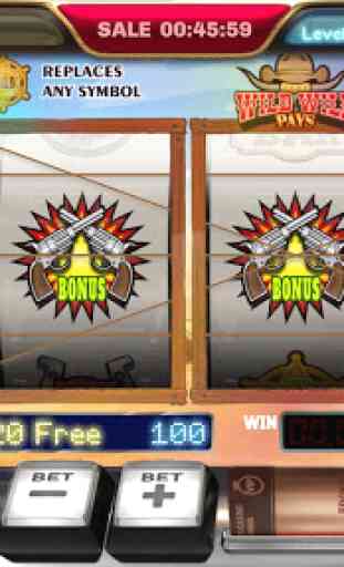 Slot Machine - Wild Wild Pays  3