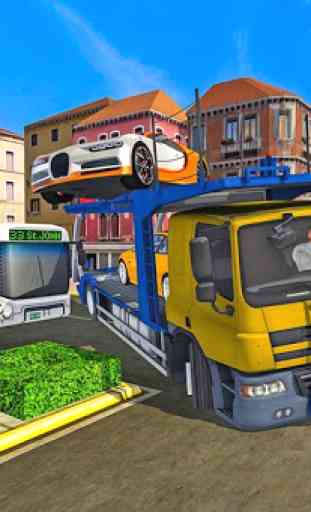 Super Car Transport Truck Drive 2018 3