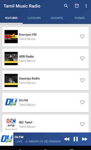 Tamil FM Songs – Tamil FM Music Radio Stations 1