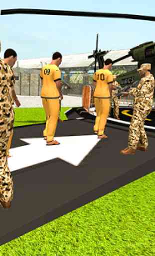 US Army Prisoner Transport - Offroad Driving Games 3