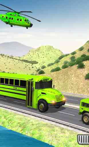 US Army Transport Truck: Multi Level Parking Games 4