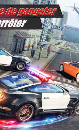 Voiture de police Chase 3D: Highway Drift Racing 2