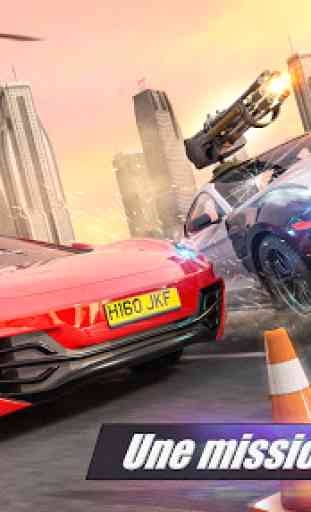 Voiture de police Chase 3D: Highway Drift Racing 3
