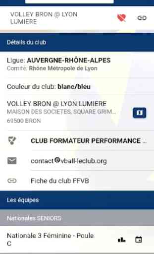 Volley-Ball Scores et Calendriers 4