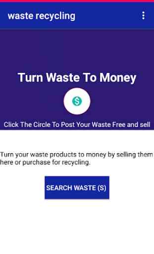 Waste recycling : (Make money) 3