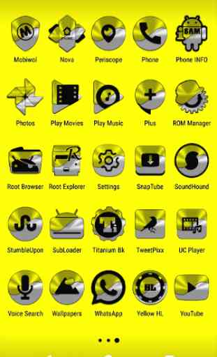 Yellow Icon Pack HL ✨Free✨ 4