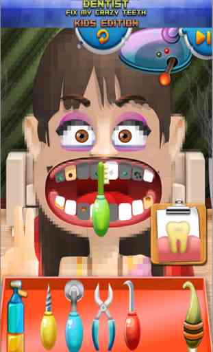 Aaah! Clumsy dentiste de Tiny Fix My Teeth fou! - Enfants édition 4
